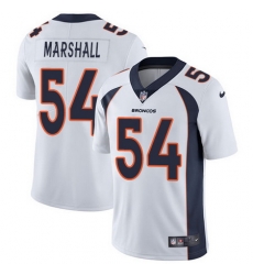 Nike Broncos #54 Brandon Marshall White Mens Stitched NFL Vapor Untouchable Limited Jersey Nike Broncos #54 Brandon Marshall White Mens Stitched NFL Vapor Untouchable Limited Jersey