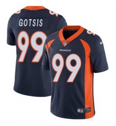 Nike Broncos 99 Adam Gotsis Navy Vapor Untouchable Limited Jersey Nike Broncos 99 Adam Gotsis Navy Vapor Untouchable Limited Jersey