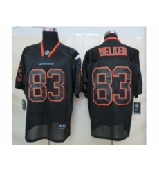 Nike Denver Broncos 83 Wes Welker black Elite lights out NFL Jersey Nike Denver Broncos 83 Wes Welker black Elite lights out NFL Jersey