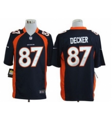 Nike Denver Broncos 87 Eric Decker Blue Game NFL Jersey Nike Denver Broncos 87 Eric Decker Blue Game NFL Jersey