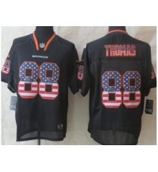 Nike Denver Broncos 88 Demaryius Thomas Black USA Flag Fashion NFL Jersey Nike Denver Broncos 88 Demaryius Thomas Black USA Flag Fashion NFL Jersey
