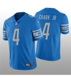 Men Detroit Lions 4 DJ Chark Jr Blue Vapor Untouchable Limited Stitched Jersey Men Detroit Lions 4 DJ Chark Jr Blue Vapor Untouchable Limited Stitched Jersey
