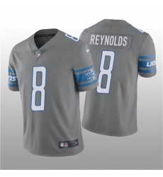 Men Detroit Lions 8 Josh Reynolds Grey Vapor Untouchable Limited Stitched Jersey Men Detroit Lions 8 Josh Reynolds Grey Vapor Untouchable Limited Stitched Jersey