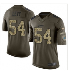 Nike Detroit Lions #54 DeAndre Levy Green Men 27s Stitched NFL Limited Salute To Service Jersey Nike Detroit Lions #54 DeAndre Levy Green Men 27s Stitched NFL Limited Salute To Service Jersey