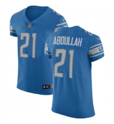 Nike Lions #21 Ameer Abdullah Blue Team Color Mens Stitched NFL Vapor Untouchable Elite Jersey Nike Lions #21 Ameer Abdullah Blue Team Color Mens Stitched NFL Vapor Untouchable Elite Jersey
