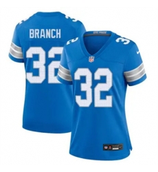 Women Detroit Lions 32 Brian Branch Blue 2023 F U S E Vapor Untouchable Limited Stitched Jersey Women Detroit Lions 32 Brian Branch Blue 2023 F U S E Vapor Untouchable Limited Stitched Jersey