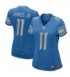 Womens Nike Detroit Lions 11 Marvin Jones Jr Game Light Blue Team Color NFL Jersey Womens Nike Detroit Lions 11 Marvin Jones Jr Game Light Blue Team Color NFL Jersey