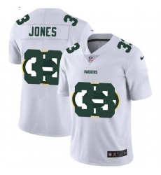 Green Bay Packers 33 Aaron Jones White Men Nike Team Logo Dual Overlap Limited NFL Jersey Green Bay Packers 33 Aaron Jones White Men Nike Team Logo Dual Overlap Limited NFL Jersey