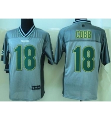 Nike Green Bay Packers 18 Randall Cobb Grey Elite Vapor NFL Jersey Nike Green Bay Packers 18 Randall Cobb Grey Elite Vapor NFL Jersey