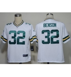 Nike Green Bay Packers 32 Cedric Benson White Game NFL Jersey Nike Green Bay Packers 32 Cedric Benson White Game NFL Jersey