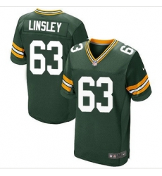Nike Green Bay Packers #63 Corey Linsley Green Team Color Mens Stitched NFL Elite Jersey Nike Green Bay Packers #63 Corey Linsley Green Team Color Mens Stitched NFL Elite Jersey