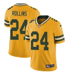 Nike Packers #24 Quinten Rollins Yellow Mens Stitched NFL Limited Rush Jersey Nike Packers #24 Quinten Rollins Yellow Mens Stitched NFL Limited Rush Jersey