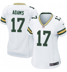 Womens Nike Green Bay Packers 17 Davante Adams Game White NFL Jersey Womens Nike Green Bay Packers 17 Davante Adams Game White NFL Jersey