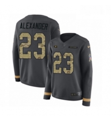 Womens Nike Green Bay Packers 23 Jaire Alexander Limited Black Salute to Service Therma Long Sleeve NFL Jersey Womens Nike Green Bay Packers 23 Jaire Alexander Limited Black Salute to Service Therma Long Sleeve NFL Jersey