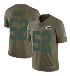 Packers 52 Rashan Gary Olive Youth Stitched Football Limited 2017 Salute to Service Jersey Packers 52 Rashan Gary Olive Youth Stitched Football Limited 2017 Salute to Service Jersey