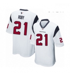 Men Houston Texans 21 Bradley Roby Game White Football Jersey Men Houston Texans 21 Bradley Roby Game White Football Jersey