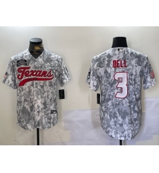 Men Houston Texans 3 Tank Dell Camo With Patch Cool Base Stitched Baseball Jersey Men Houston Texans 3 Tank Dell Camo With Patch Cool Base Stitched Baseball Jersey