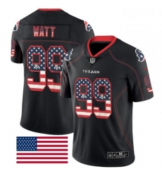 Men Nike Houston Texans 99 JJ Watt Limited Black Rush USA Flag NFL Jersey Men Nike Houston Texans 99 JJ Watt Limited Black Rush USA Flag NFL Jersey