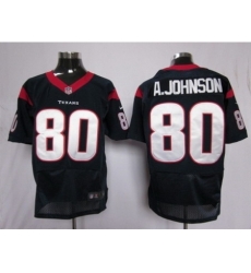 Nike Houston Texans 80 Andre Johnson Blue Elite NFL Jersey Nike Houston Texans 80 Andre Johnson Blue Elite NFL Jersey