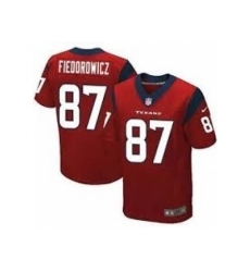 Nike Houston Texans 87 C.J. Fiedorowicz Red Elite NFL Jersey Nike Houston Texans 87 C.J. Fiedorowicz Red Elite NFL Jersey
