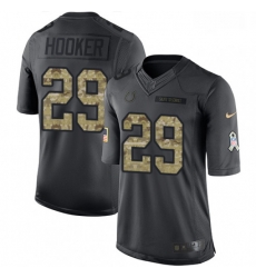 Men Nike Indianapolis Colts 29 Malik Hooker Limited Black 2016 Salute to Service NFL Jersey Men Nike Indianapolis Colts 29 Malik Hooker Limited Black 2016 Salute to Service NFL Jersey