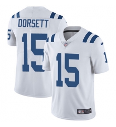 Nike Colts #15 Phillip Dorsett White Mens Stitched NFL Vapor Untouchable Limited Jersey Nike Colts #15 Phillip Dorsett White Mens Stitched NFL Vapor Untouchable Limited Jersey