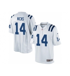 Nike Indianapolis Colts 14 Hakeem Nicks White Limited NFL Jersey Nike Indianapolis Colts 14 Hakeem Nicks White Limited NFL Jersey