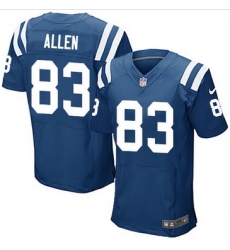 Nike Indianapolis Colts #83 Dwayne Allen Royal Blue Team Color Mens Stitched NFL Elite Jersey Nike Indianapolis Colts #83 Dwayne Allen Royal Blue Team Color Mens Stitched NFL Elite Jersey