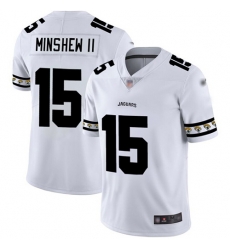 Jaguars 15 Gardner Minshew II White Mens Stitched Football Limited Team Logo Fashion Jersey Jaguars 15 Gardner Minshew II White Mens Stitched Football Limited Team Logo Fashion Jersey