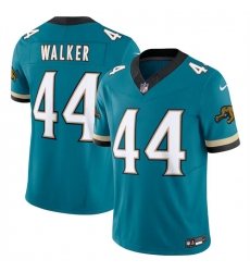 Men Jacksonville Jaguars 44 Travon Walker Teal 2024 F U S E Prowler Throwback Vapor Limited Stitched Football Jersey Men Jacksonville Jaguars 44 Travon Walker Teal 2024 F U S E Prowler Throwback Vapor Limited Stitched Football Jersey
