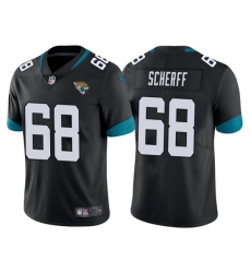 Men Jacksonville Jaguars 68 Brandon Scherff Black Vapor Untouchable Limited Stitched Jersey Men Jacksonville Jaguars 68 Brandon Scherff Black Vapor Untouchable Limited Stitched Jersey