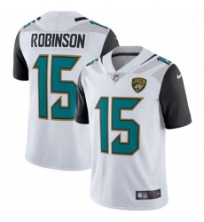 Men Nike Jacksonville Jaguars 15 Allen Robinson White Vapor Untouchable Limited Player NFL Jersey Men Nike Jacksonville Jaguars 15 Allen Robinson White Vapor Untouchable Limited Player NFL Jersey
