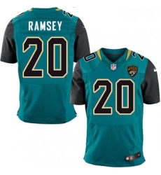 Men Nike Jacksonville Jaguars 20 Jalen Ramsey Teal Green Team Color Vapor Untouchable Elite Player NFL Jersey Men Nike Jacksonville Jaguars 20 Jalen Ramsey Teal Green Team Color Vapor Untouchable Elite Player NFL Jersey