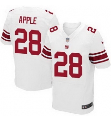 Nike Giants #28 Eli Apple White Mens Stitched NFL Elite Jersey Nike Giants #28 Eli Apple White Mens Stitched NFL Elite Jersey