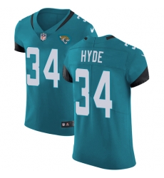 Nike Jaguars #34 Carlos Hyde Teal Green Alternate Men Stitched NFL Vapor Untouchable Elite Jersey Nike Jaguars #34 Carlos Hyde Teal Green Alternate Men Stitched NFL Vapor Untouchable Elite Jersey