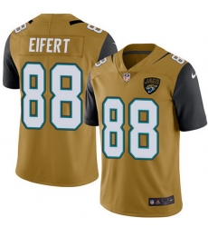 Nike Jaguars 88 Tyler Eifert Gold Men Stitched NFL Limited Rush Jersey Nike Jaguars 88 Tyler Eifert Gold Men Stitched NFL Limited Rush Jersey