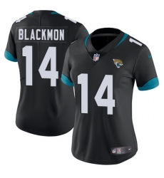 Nike Jaguars #14 Justin Blackmon Black Team Color Women Stitched Jersey 0 Nike Jaguars #14 Justin Blackmon Black Team Color Women Stitched Jersey 0