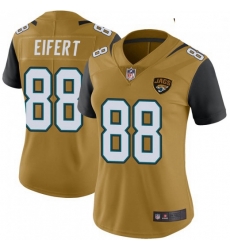 Women Nike Jaguars 88 Tyler Eifert Vapor Rush Limited Jersey Gold Women Nike Jaguars 88 Tyler Eifert Vapor Rush Limited Jersey Gold