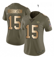 Womens Nike Jacksonville Jaguars 15 Allen Robinson Limited OliveGold 2017 Salute to Service NFL Jersey Womens Nike Jacksonville Jaguars 15 Allen Robinson Limited OliveGold 2017 Salute to Service NFL Jersey