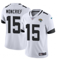 Nike Limited Youth Donte Moncrief White Road Jersey NFL #15 Jacksonville Jaguars Vapor Untouchable Nike Limited Youth Donte Moncrief White Road Jersey NFL #15 Jacksonville Jaguars Vapor Untouchable