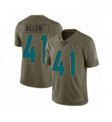Youth Jacksonville Jaguars 41 Josh Allen Limited Olive 2017 Salute to Service Football Jersey Youth Jacksonville Jaguars 41 Josh Allen Limited Olive 2017 Salute to Service Football Jersey