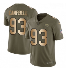 Youth Nike Jacksonville Jaguars 93 Calais Campbell Limited OliveGold 2017 Salute to Service NFL Jersey Youth Nike Jacksonville Jaguars 93 Calais Campbell Limited OliveGold 2017 Salute to Service NFL Jersey