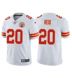 Men Kansas City Chiefs 20 Justin Reid White Vapor Untouchable Limited Stitched Football jersey Men Kansas City Chiefs 20 Justin Reid White Vapor Untouchable Limited Stitched Football jersey