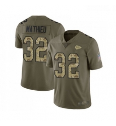 Men Kansas City Chiefs 32 Tyrann Mathieu Limited Olive Camo 2017 Salute to Service Football Jersey Men Kansas City Chiefs 32 Tyrann Mathieu Limited Olive Camo 2017 Salute to Service Football Jersey