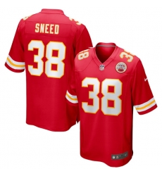 Men Kansas City Chiefs 38 L 27Jarius Sneed Red Stitched Game Jersey Men Kansas City Chiefs 38 L 27Jarius Sneed Red Stitched Game Jersey