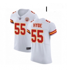Men Kansas City Chiefs 55 Frank Clark White Vapor Untouchable Elite Player Football Jersey Men Kansas City Chiefs 55 Frank Clark White Vapor Untouchable Elite Player Football Jersey
