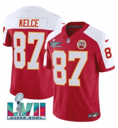 Men Kansas City Chiefs 87 Travis Kelce Red 2023 F U S E With Super Bowl LVII Patch Vapor Untouchable Limited Stitched Jersey Men Kansas City Chiefs 87 Travis Kelce Red 2023 F U S E With Super Bowl LVII Patch Vapor Untouchable Limited Stitched Jersey