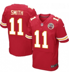 Men Nike Kansas City Chiefs 11 Alex Smith Red Team Color Vapor Untouchable Elite Player NFL Jersey Men Nike Kansas City Chiefs 11 Alex Smith Red Team Color Vapor Untouchable Elite Player NFL Jersey