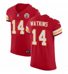Men Nike Kansas City Chiefs 14 Sammy Watkins Red Team Color Vapor Untouchable Elite Player NFL Jersey Men Nike Kansas City Chiefs 14 Sammy Watkins Red Team Color Vapor Untouchable Elite Player NFL Jersey