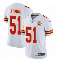 Men Nike Kansas City Chiefs #51 Frank Zombo White Vapor Untouchable Limited Player NFL Jersey Men Nike Kansas City Chiefs #51 Frank Zombo White Vapor Untouchable Limited Player NFL Jersey